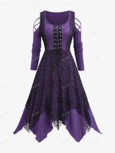 purple special occasion dresses