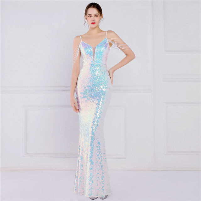 mermaid prom dresses