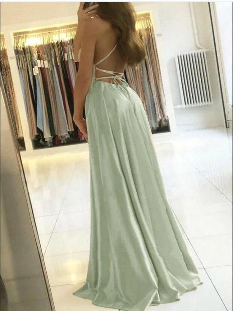 bridesmaid dress satin