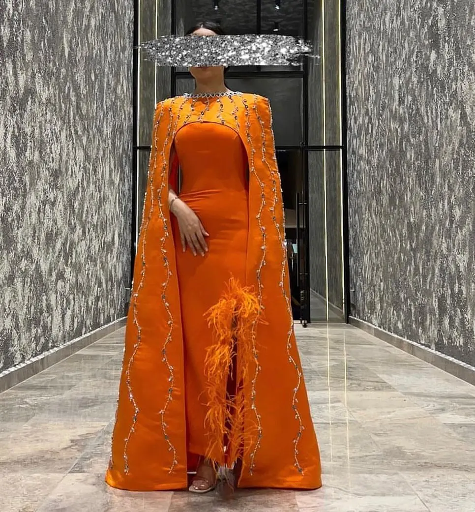 orange prom dresses