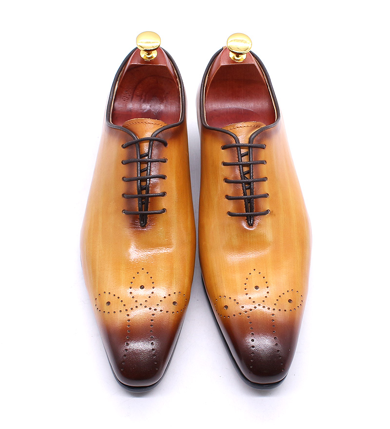 formal brown dress shoes outfit