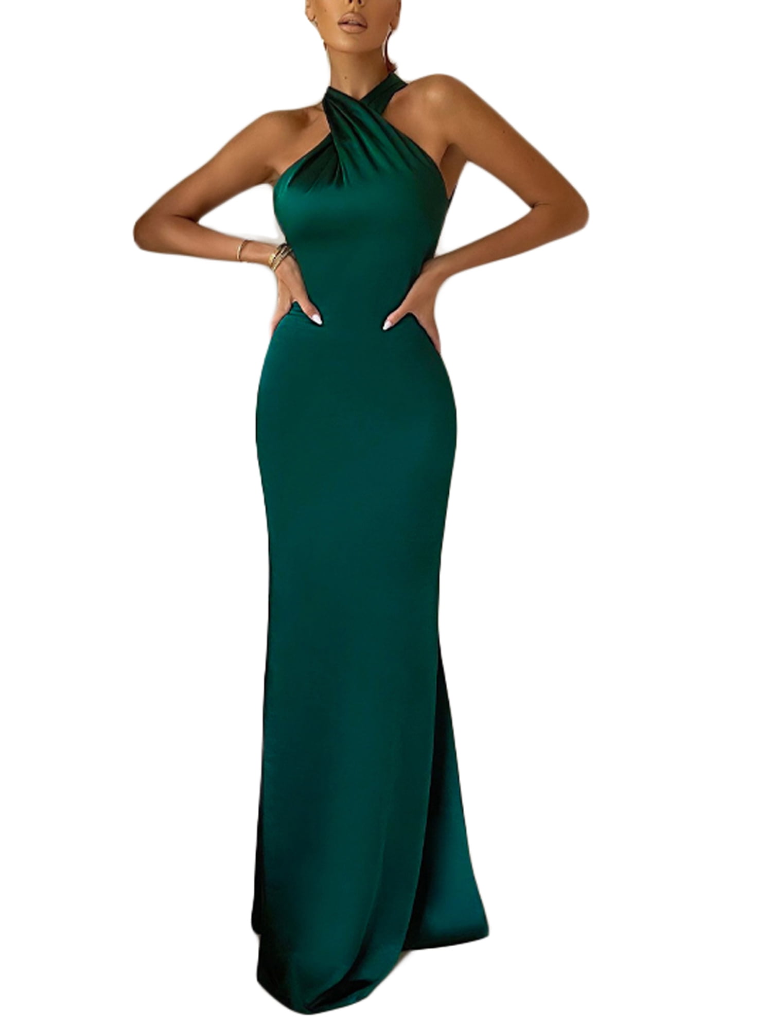 halter neck dress formal