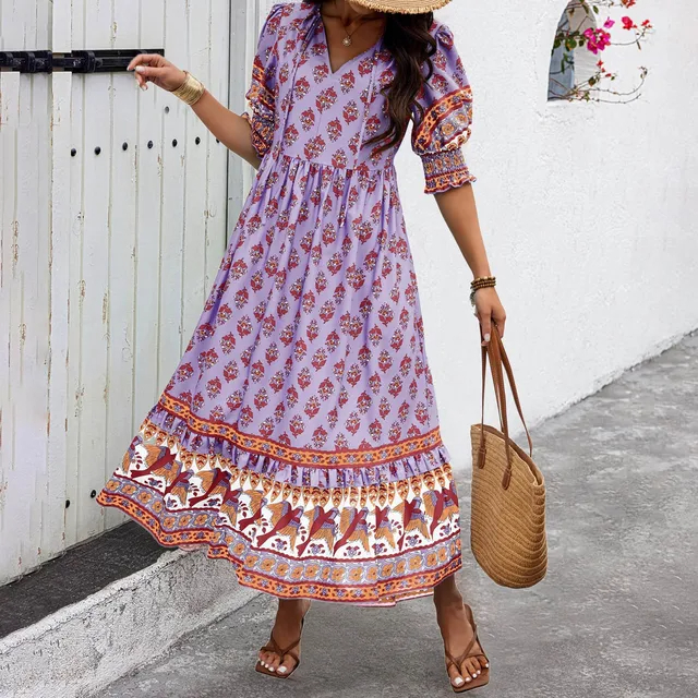 boho cocktail dress