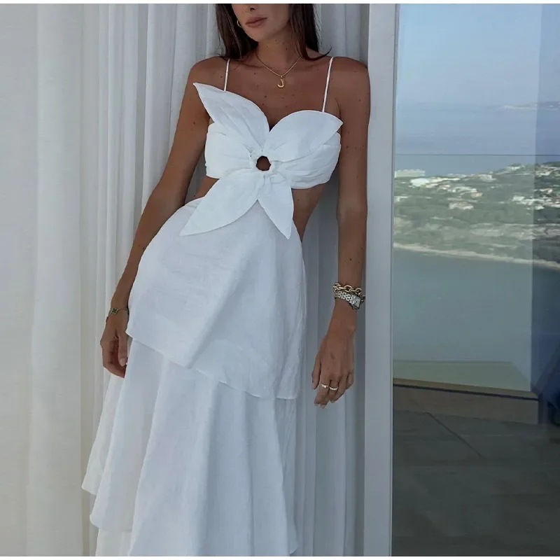 white evening dresses