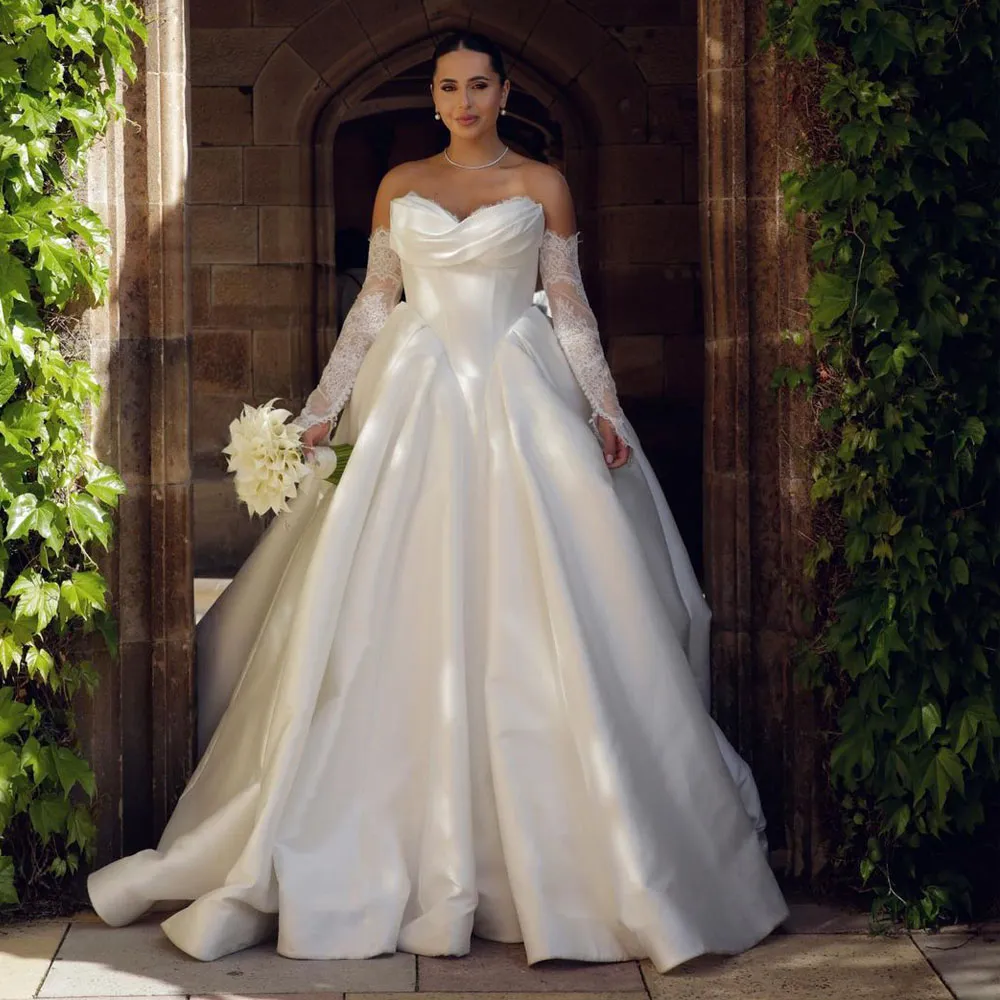 a line wedding dresses