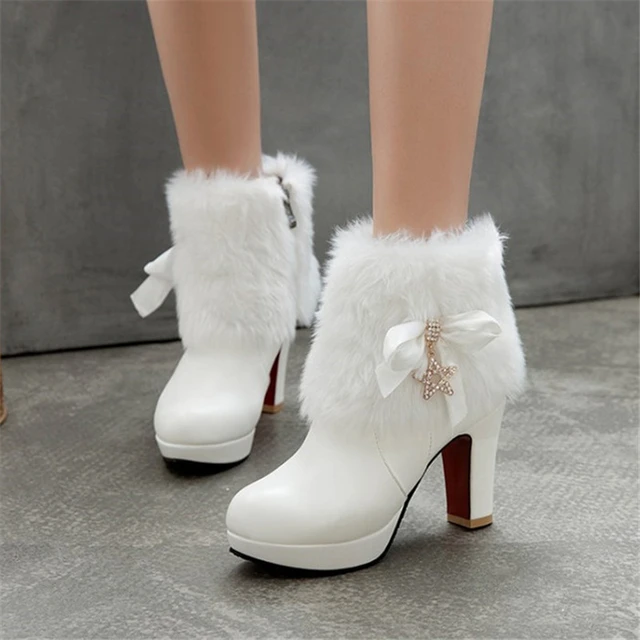 bridal winter shoes