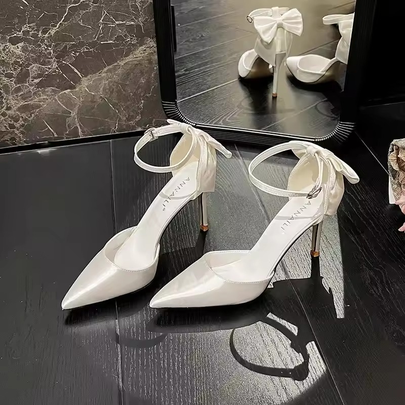 white wedding shoes bridal